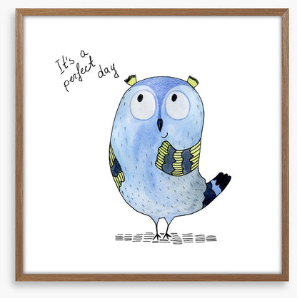 Perfect owl day