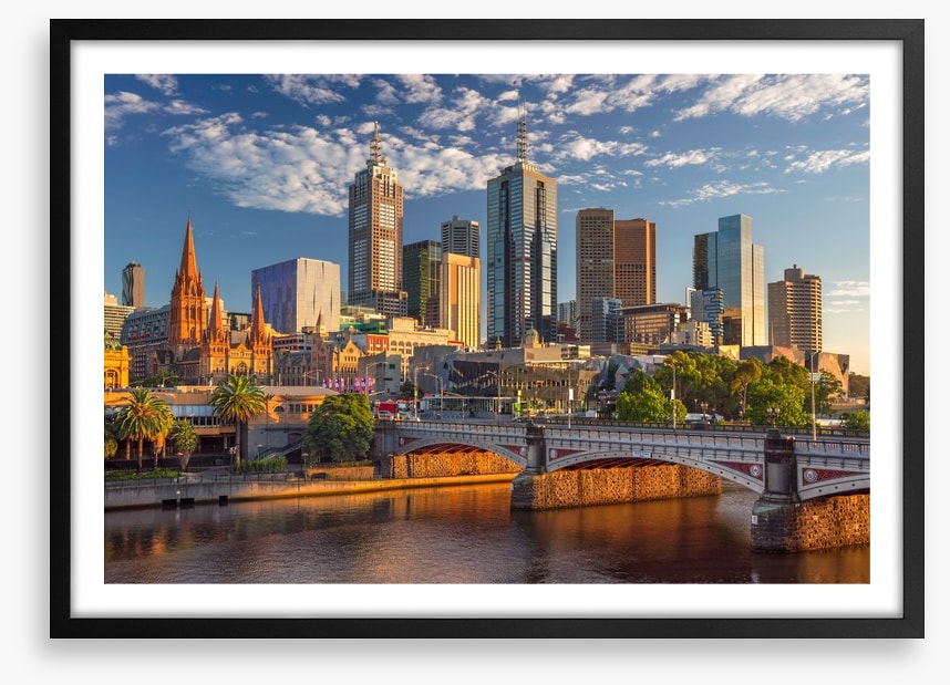 Dawn over the Yarra
