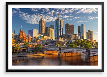 Dawn over the Yarra