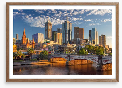 Dawn over the Yarra