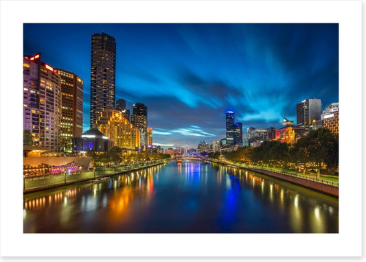 Nightlights on the Yarra