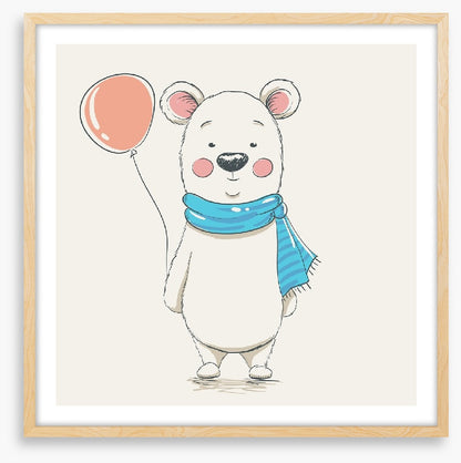 Red balloon bear