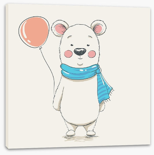 Red balloon bear