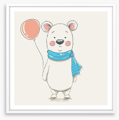 Red balloon bear