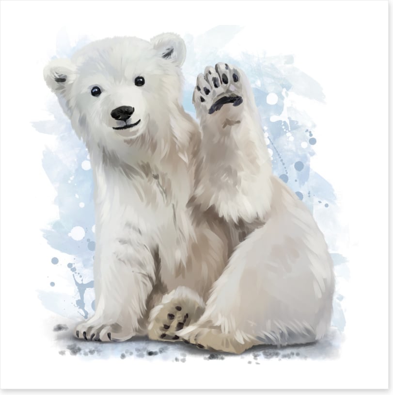 Polar bear wave