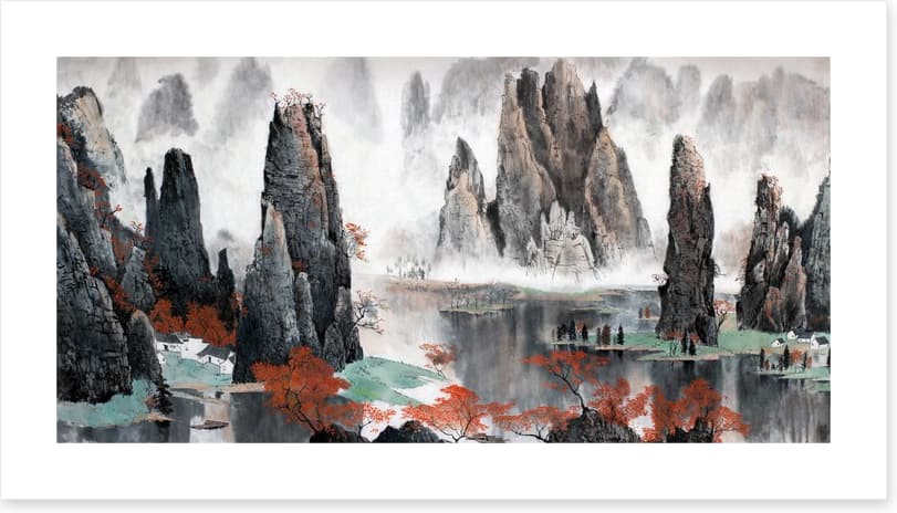 Peaks in the valley