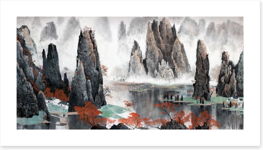 Peaks in the valley