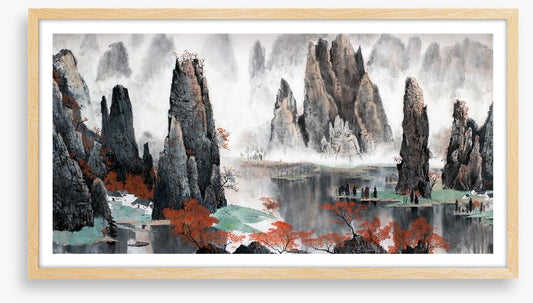 Peaks in the valley