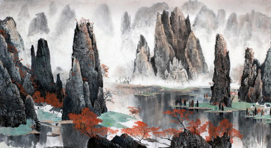 Peaks in the valley