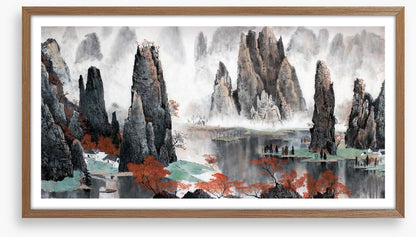 Peaks in the valley