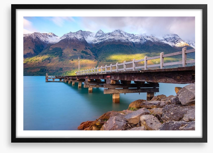 Glenorchy wharf, New Zealand