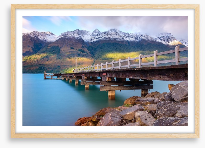 Glenorchy wharf, New Zealand