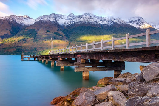 Glenorchy wharf, New Zealand