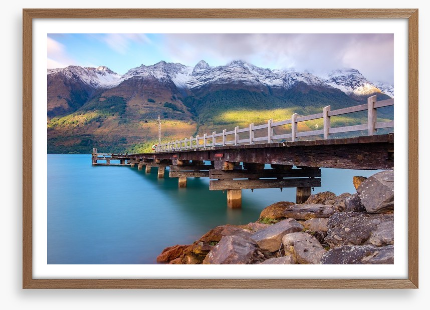 Glenorchy wharf, New Zealand