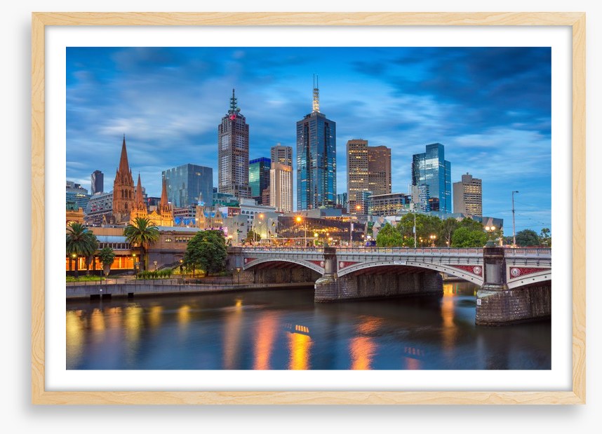 Melbourne twilight blues