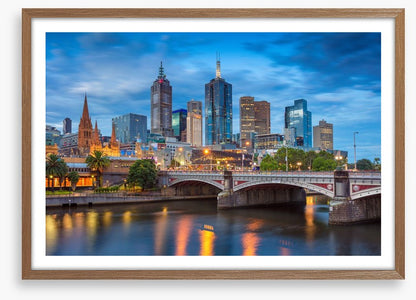 Melbourne twilight blues