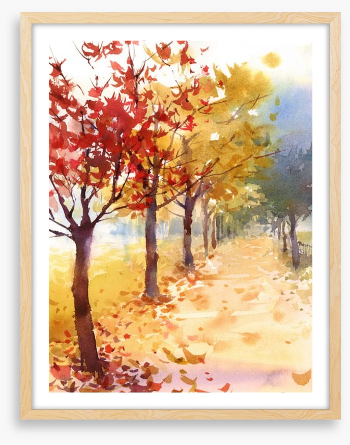 Autumn avenue