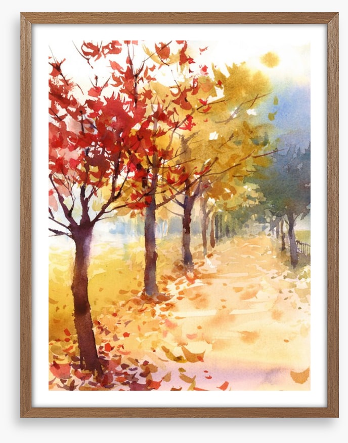 Autumn avenue