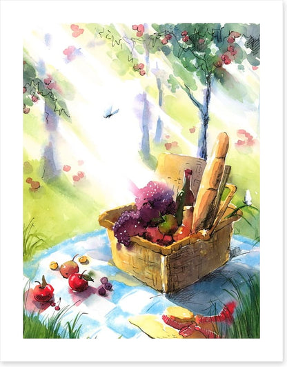 Picnic in the sun