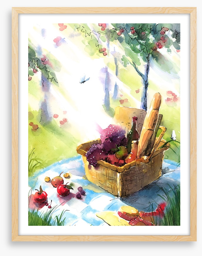 Picnic in the sun