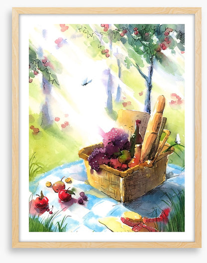 Picnic in the sun