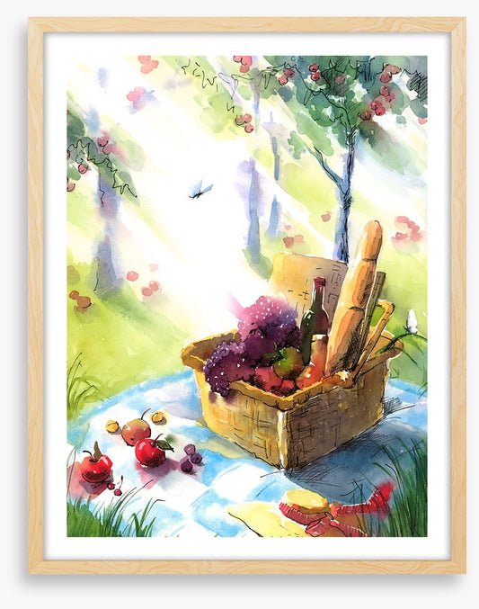 Picnic in the sun