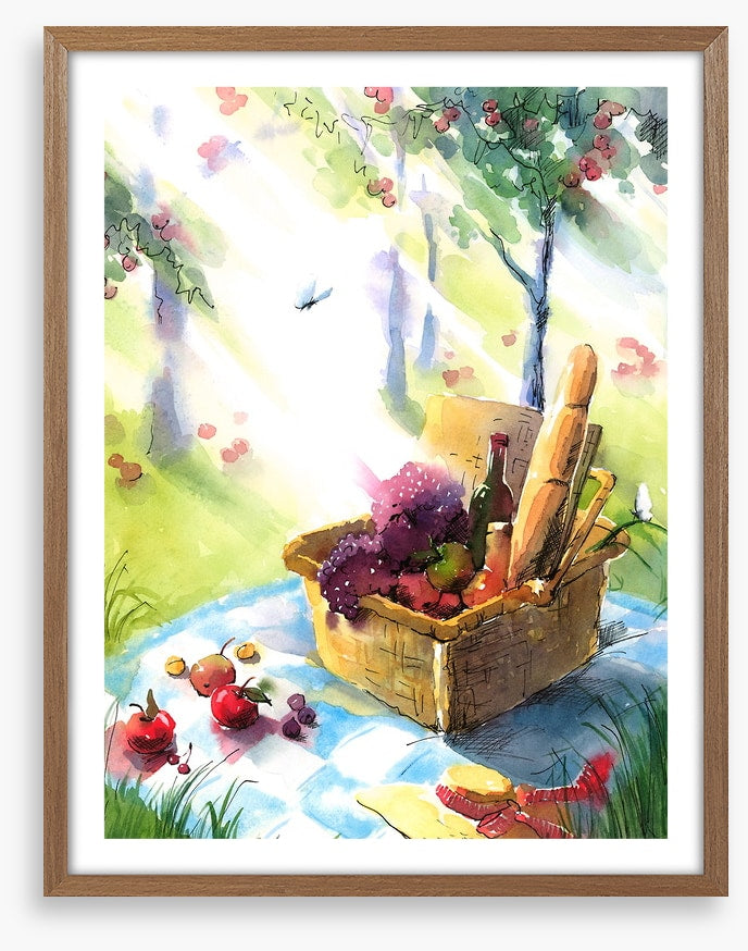Picnic in the sun