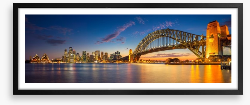 Sydney dusk panoramic
