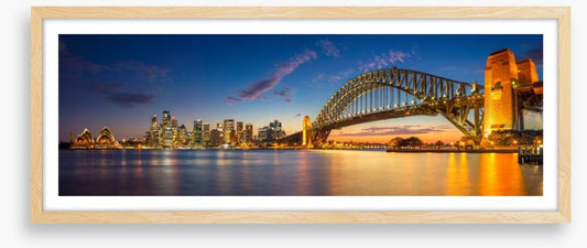 Sydney dusk panoramic