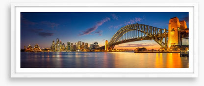 Sydney dusk panoramic