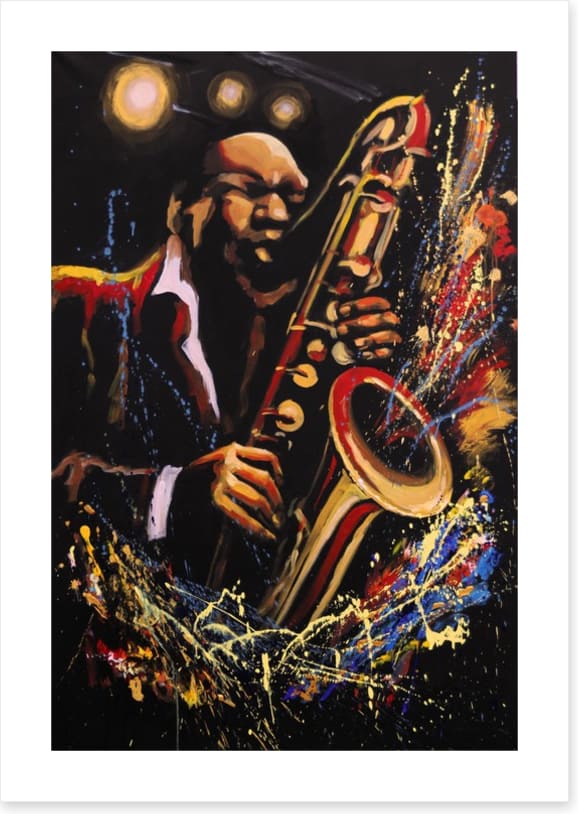 Saxophone solo