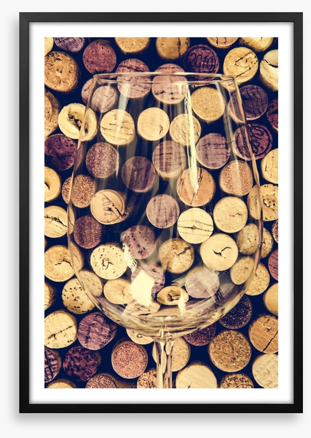 Through the wine glass
