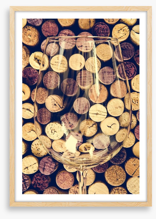 Through the wine glass