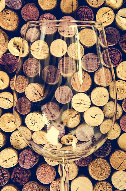 Through the wine glass
