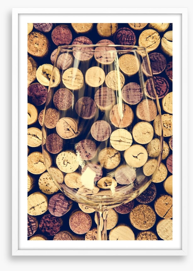 Through the wine glass