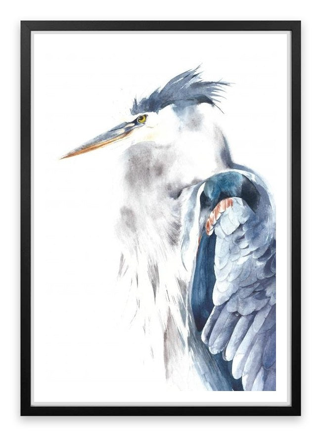 The blue heron