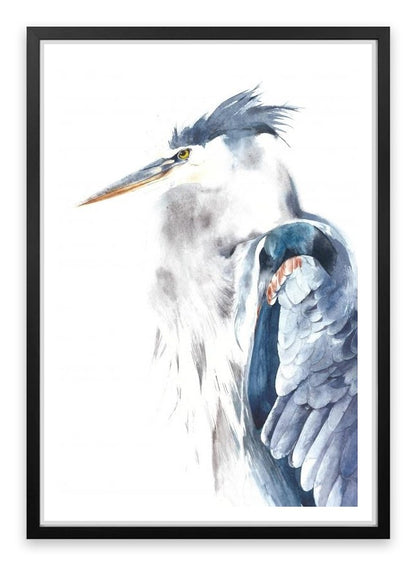The blue heron