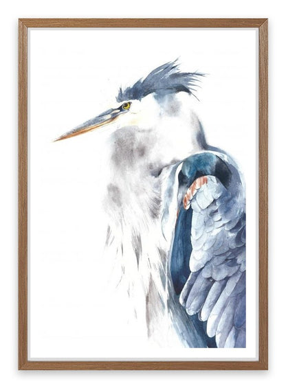 The blue heron