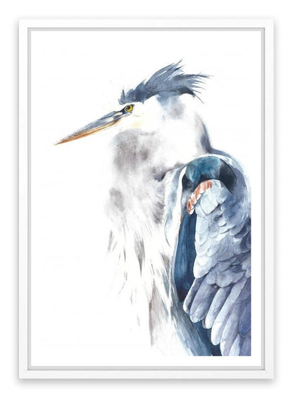 The blue heron