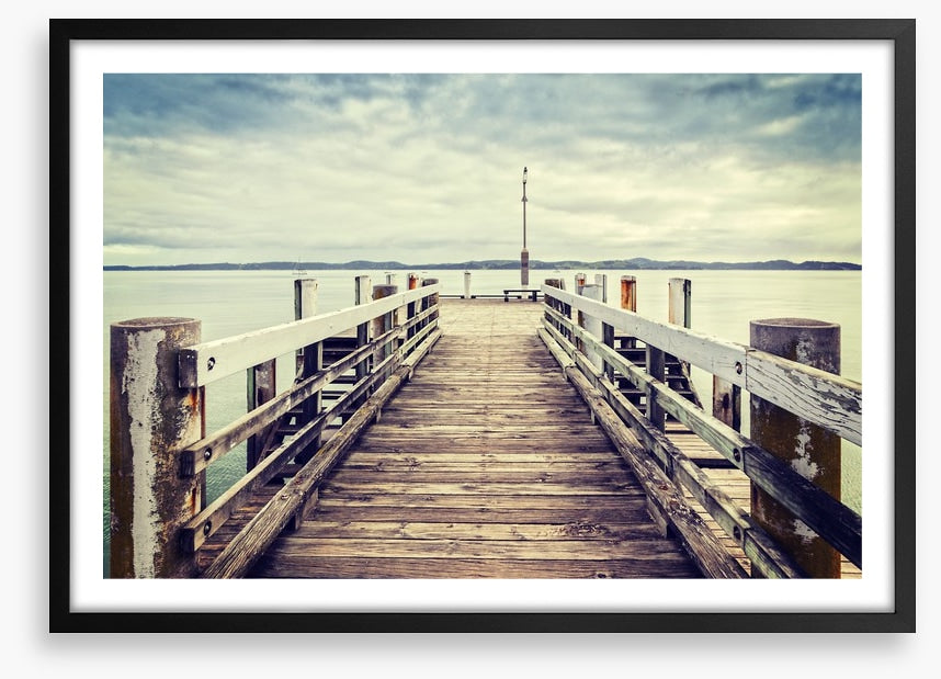 Jetty at Maraetai Beach