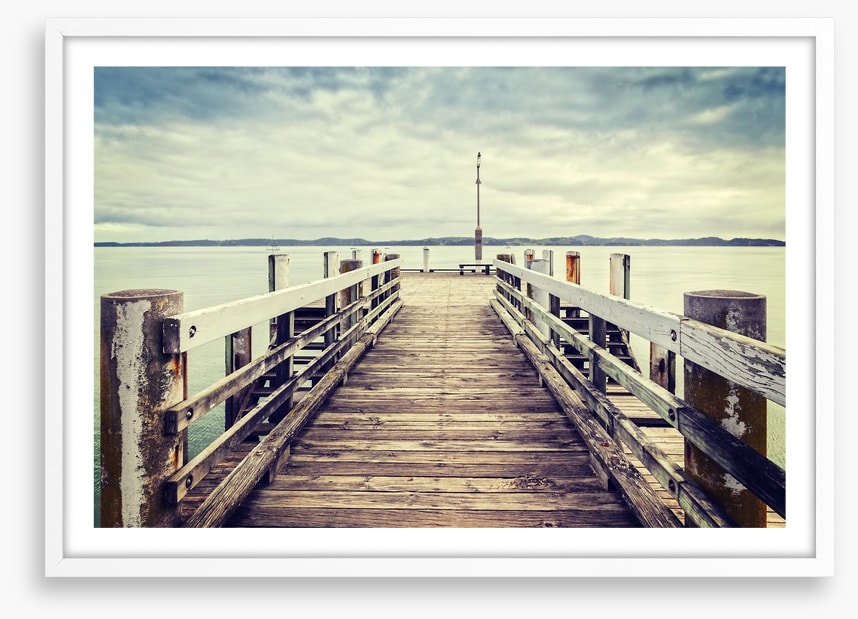 Jetty at Maraetai Beach