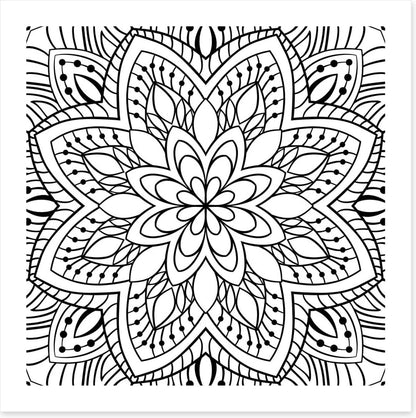 Colour me flower