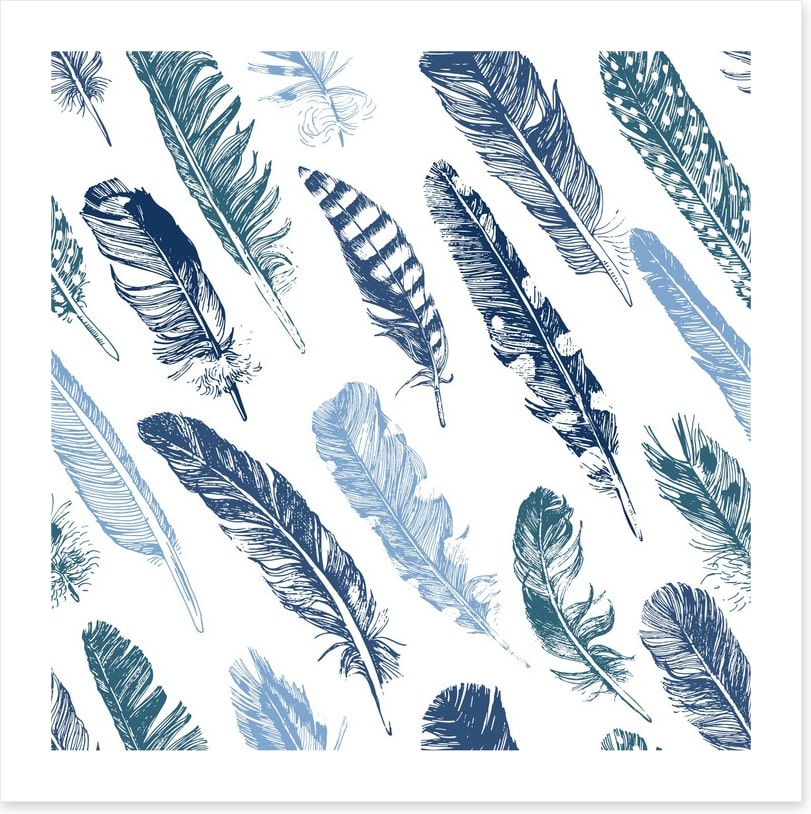 Fluttering quills