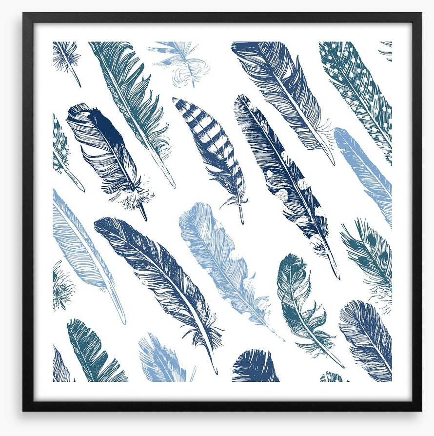 Fluttering quills