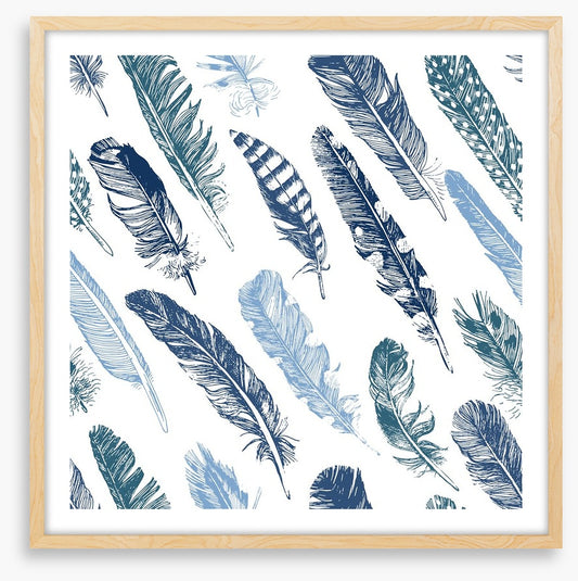 Fluttering quills