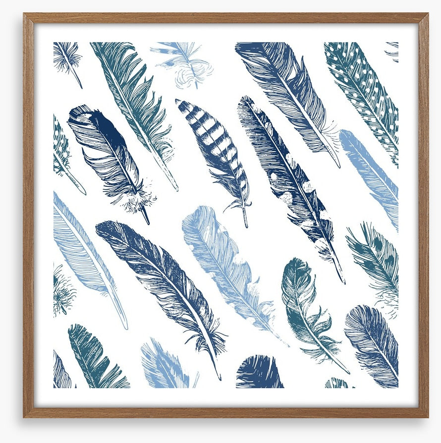Fluttering quills