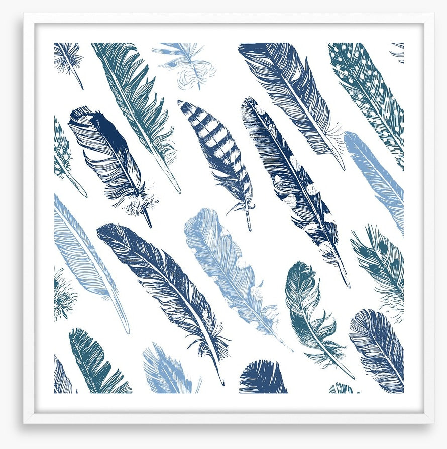 Fluttering quills