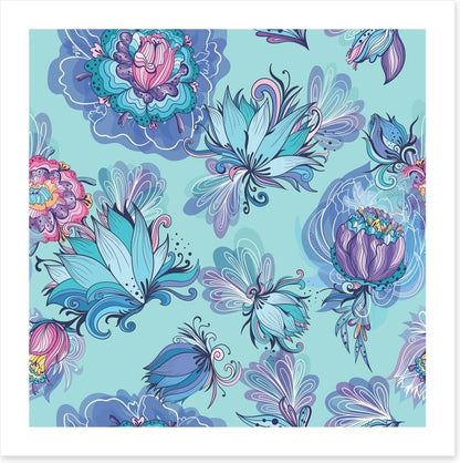 Turquoise bloom