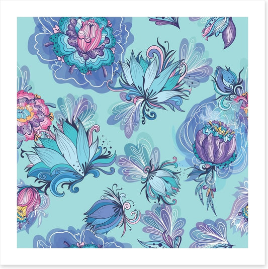 Turquoise bloom