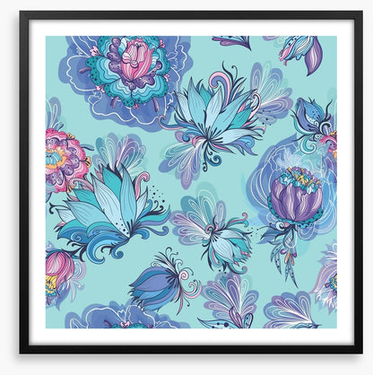 Turquoise bloom
